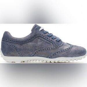 Women’s DUCA DEL COSMA Rhapsody navy sparkling Spikeless golf shoes- Size US 7
